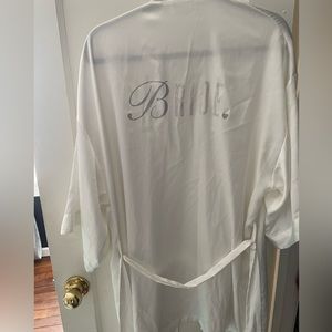 Victoria’s Secret bride robe